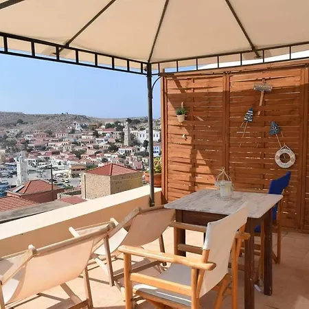 Marina Castellana Studios Chalki Town Exterior photo