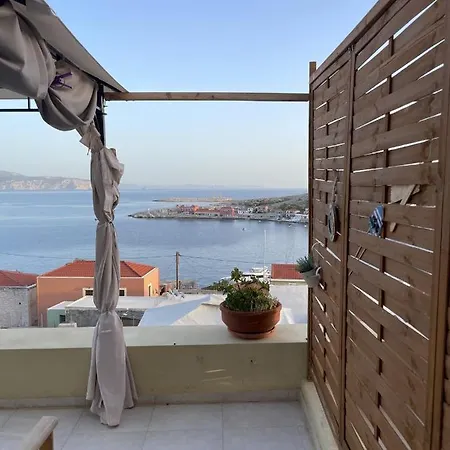 Marina Castellana Studios Chalki Town Exterior photo
